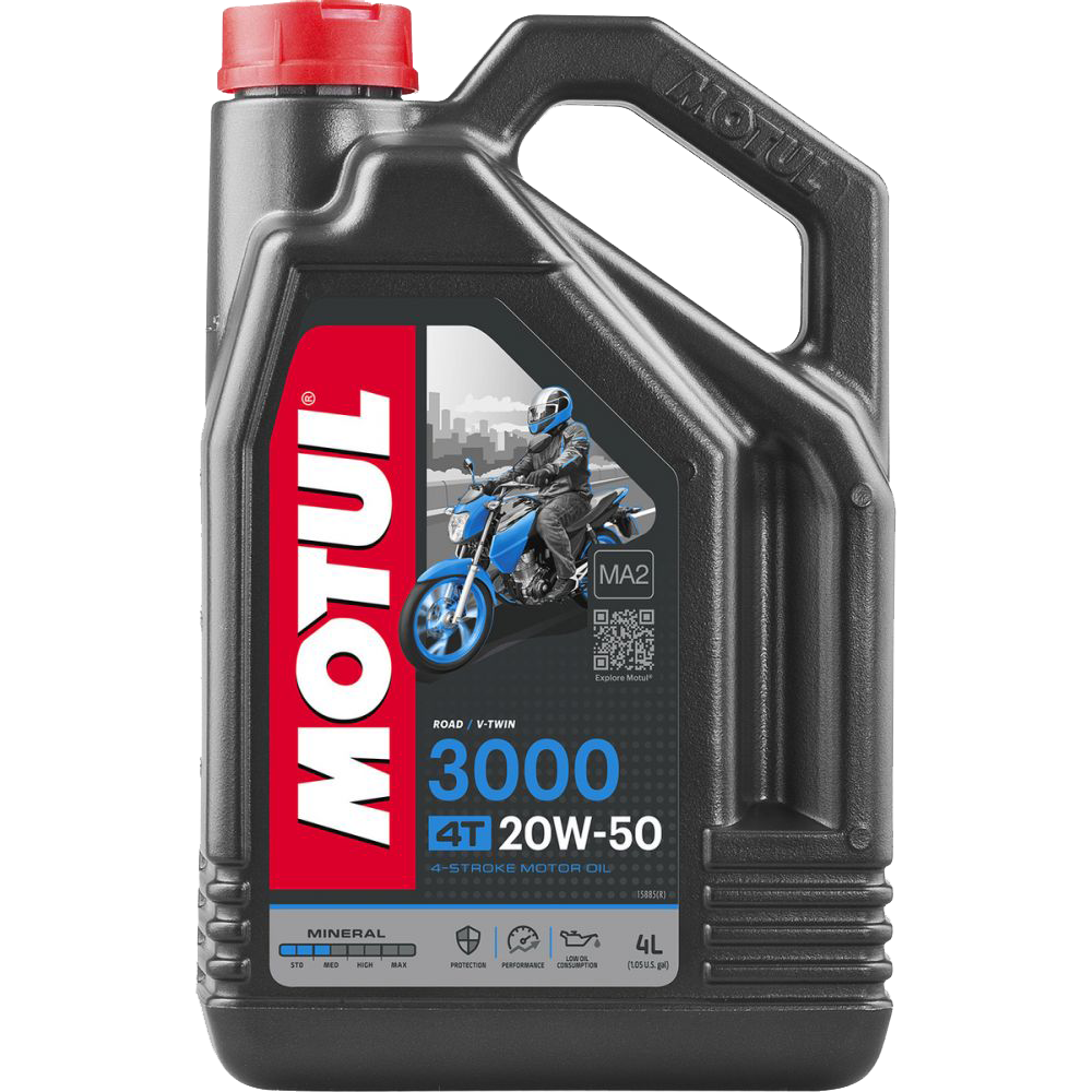 Моторное масло Motul 3000 4T 20W-50, 4л